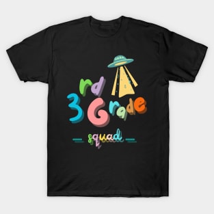 third grade squad UFO T-Shirt